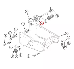 Зірочка GA10137 KINZE z 11/19 Аналог Зірочка GA10137 KINZE z 11/19 Аналог